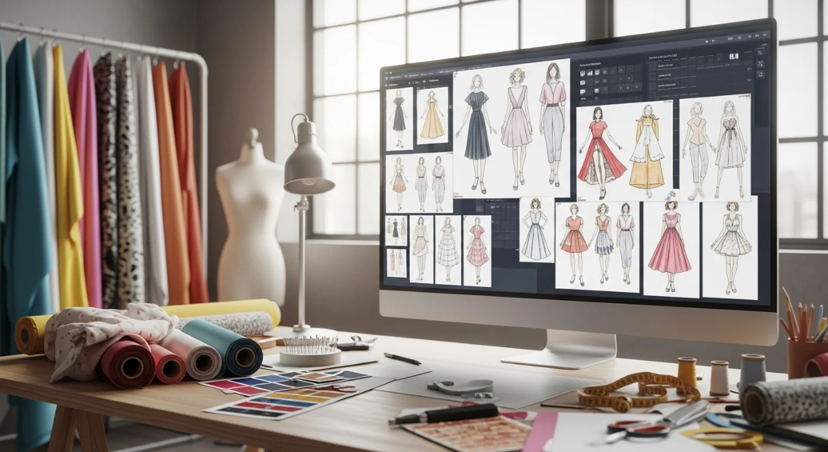 AI đang bước thẳng vào phòng thiết kế thời trang