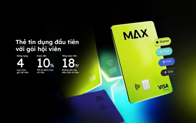 VIB lần đầu ra mắt Max Card - thẻ tín dụng với gói hội viên, hoàn đến 18 triệu/năm- Ảnh 2. VIB lần đầu ra mắt Max Card - thẻ tín dụng với gói hội viên, hoàn đến 18 triệu/năm- Ảnh 2.